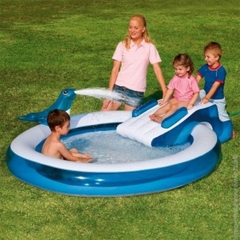 Pileta Inflable con Tobogán - comprar online