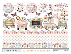 Láminas de seda La Tiendita Shabby Chic - El taller de Jorge