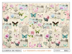 Láminas de seda La Tiendita Shabby Chic - comprar online