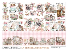 Láminas de seda La Tiendita Shabby Chic