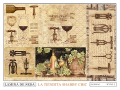 Láminas de seda La Tiendita Shabby Chic