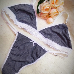 Conjunto Anahi gris