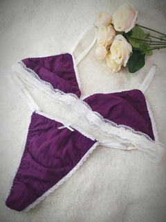 Conjunto Anahi violeta