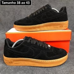 Tênis Nike Air Force Preto / Caramelo na internet