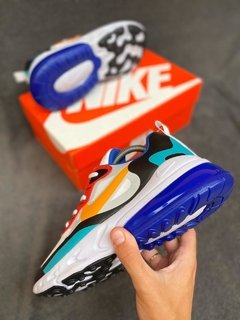 Tênis Nike React Multicores na internet