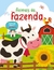 LIVRO DE COLORIR COM ADESIVOS - ANIMAIS DA FAZENDA