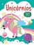 LIVRO DE COLORIR COM ADESIVOS - UNICORNIOS