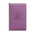 BIBLIA NVI COM ZIPER - EM MEMORIA DE MIM - COUROSOFT ROXO COM TOQUE EMBORRACHADO - THOMAS NELSON