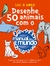 DESENHE 50 ANIMAIS COM O MANUAL DO MUNDO - SEXTANTE - comprar online