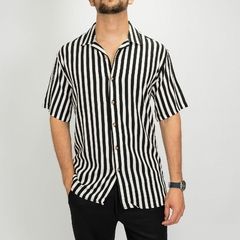 CAMISA RAYAS DE LINO LISBON