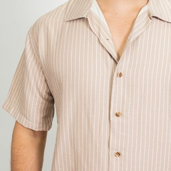 CAMISA LINES LINO LISBON - comprar online