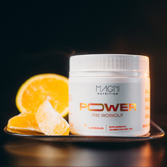 Power Pré Treino Laranja - 30 Doses - Magni Nutrition