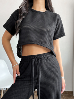 REMERA CROP CROCHET - PIT A PAT