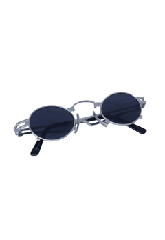 Óculos de Sol Grungetteria Trinity Prata na internet