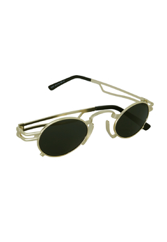 Óculos de Sol Grungetteria Trinity Dourado na internet