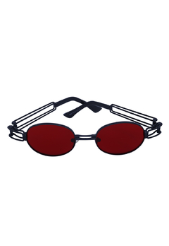 Óculos de Sol Grungetteria Double Vermelho na internet