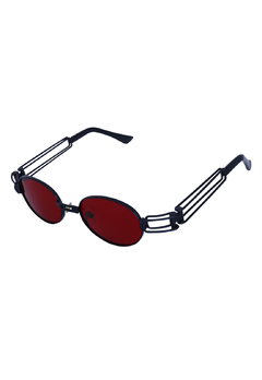 Óculos de Sol Grungetteria Double Vermelho - Grungetteria | Óculos Alternativo e Hype | Leve 3 e Pague 2