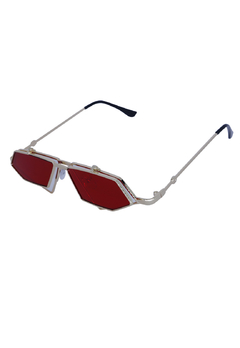 Óculos de Sol Grungetteria Prisma Vermelho - comprar online