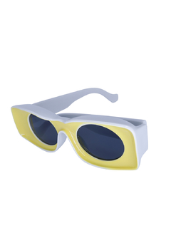 Óculos de Sol Grungetteria 3D Amarelo - comprar online