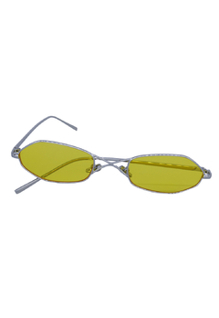 Óculos de Sol Grungetteria Fey Amarelo na internet