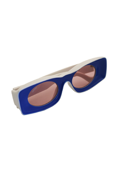Óculos de Sol Grungetteria 3D Azul - comprar online
