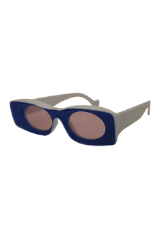 Óculos de Sol Grungetteria 3D Azul na internet