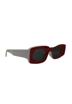 Óculos de Sol Grungetteria 3D Vermelho