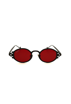 Óculos de Sol Grungetteria Sacro Vermelho - comprar online