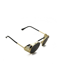 Óculos de Sol Grungetteria Easy Rider Dourado na internet