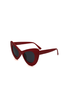 Óculos de Sol Grungetteria Lola Vermelho - Grungetteria | Óculos Alternativo e Hype | Leve 3 e Pague 2