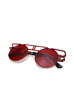 Óculos de Sol Grungetteria Bender Vermelho - comprar online