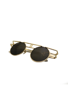Óculos de Sol Grungetteria Bender Dourado na internet