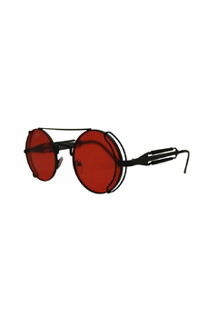 Óculos de Sol Grungetteria Fiction Vermelho - Grungetteria | Óculos Alternativo e Hype | Leve 3 e Pague 2