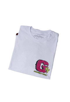 Camiseta Grungetteria Coringa Branca - comprar online
