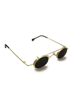 Óculos de Sol Grungetteria Miami Vice Dourado