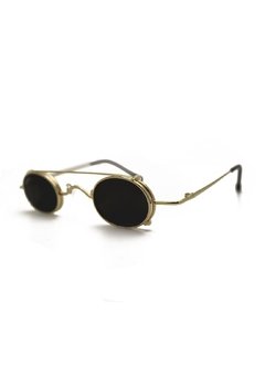Óculos de Sol Grungetteria Miami Vice Dourado - comprar online