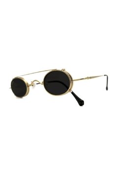 Imagem do Óculos de Sol Grungetteria Miami Vice Dourado