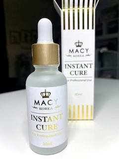 instant cure macy 30ml sobelle acelerador de secagem para cola de cilios. - comprar online