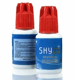 cola 5ml sky glue para cilios russo,fio a fio e tufo, nova na caixa! na internet