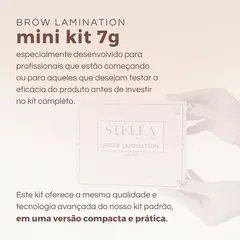 stella milano mini kit lash lifting e brow lamination ant irritaçao. na internet