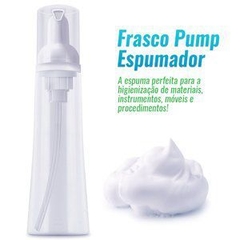 Frasco Pump Para Fazer Espuma E Higienizacao Facial, de cilios, etc... 100ml.