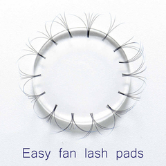 Bubble Easy Fan -pad tipo base de silicone adesivo,esponja para montar auto fan cilios, russo etc...