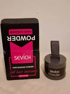 Maquiagem Capilar sevich para cobrir retoque do cabelo barba esponja po fiber varias cores beizick tuow beisic - comprar online