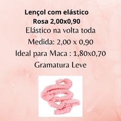 LENÇOL DESCARTÁVEL TNT ROSA ELÁSTICO 20G/M² PROTDESC C/10 UNID. na internet