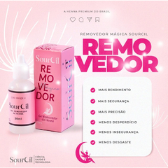 removedor de Henna Sourcil Premium