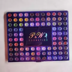 estojo de maquiagem 98 cores paleta de sombra pw - deisealinecosmeticosebeleza.com