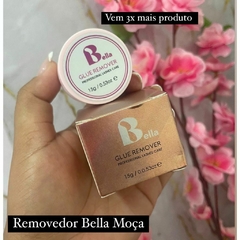 removedor de cola de cilios bella moça creme 15g cream de la creamy. na internet