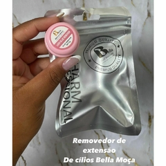 removedor de cola de cilios bella moça creme 5g. - comprar online