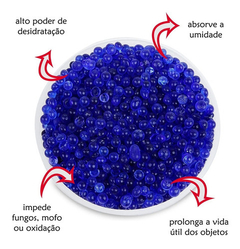 silica inteligente Gel Azul blue - 50 g na internet