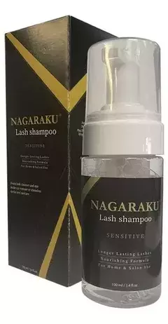 shampoo nagaraku para cilios lash 100ml novo com garantia. - comprar online